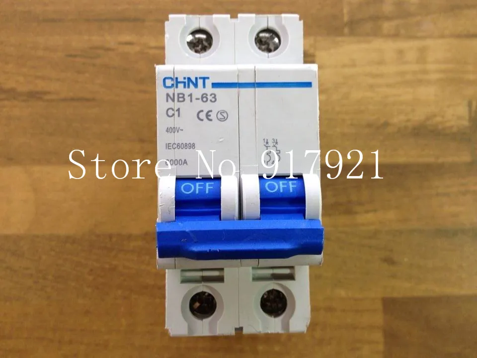 

[ZOB] CHINT CHNT NB1-63 C1 circuit breaker 2P1A to ensure genuine --10pcs/lot