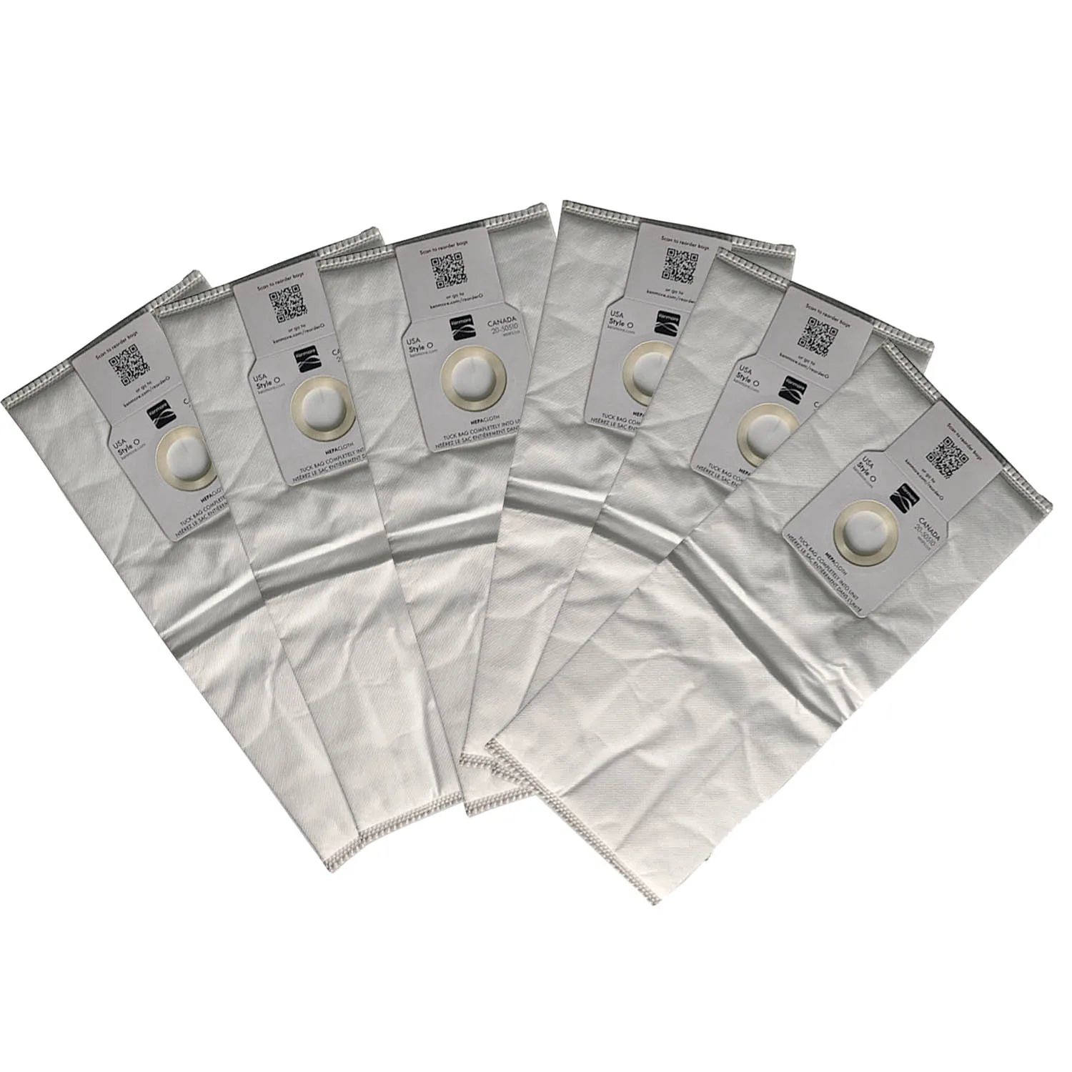 

6 Pack dust bags for Kenmore 53294 Type O HEPA Vacuum Bags for Upright Vacuums