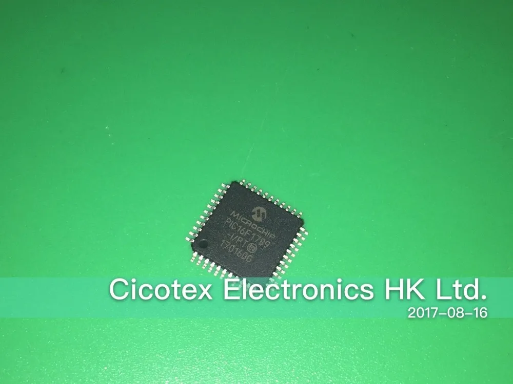 Флэш-память PIC16F1789-I/PT TQFP44 16F1789 IC MCU 8BIT 28KB 44tqfp PIC16F1789T-I/PT | Электронные компоненты и