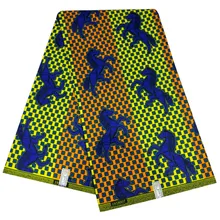 Африканская нигерийская Анкара ткань африканская ткань для женщин платье лоскутное настоящий голландский воск полиэстер Анкара ткань новая