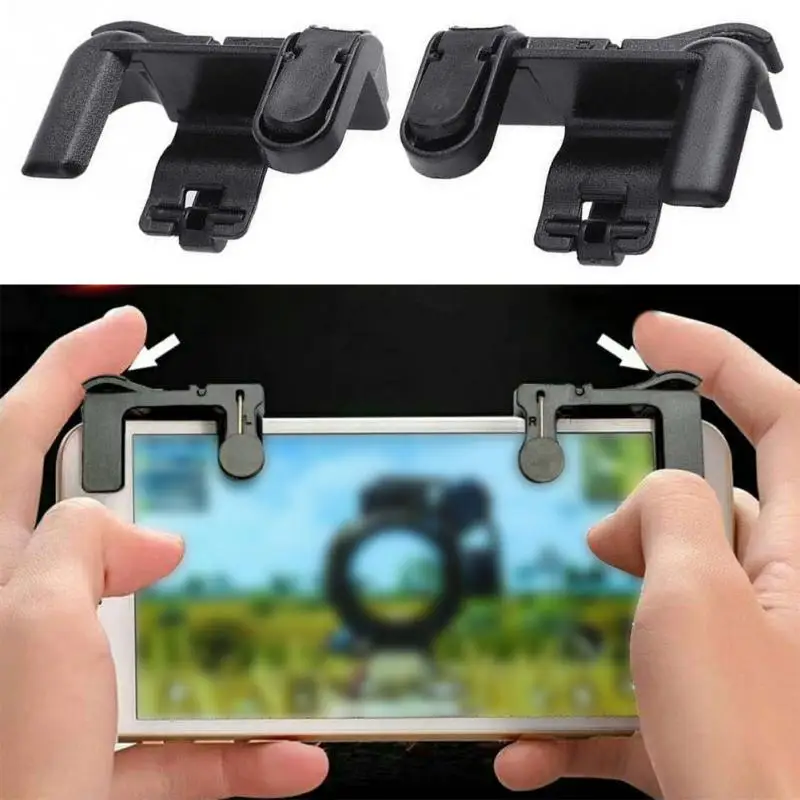 Mobile Phone Gaming Trigger L1R1 Shooter Controller For PUBG