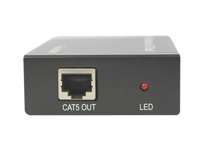 Tcp/ip HDMI Extender ИК 100 м по одной cat6/5e с адаптером питания 3D и полный HD1080p поддерживается(только приемник