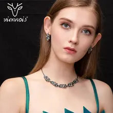 Viennois новые серебряные/Золотые серьги-гвоздики набор украшений для женщин женские вечерние Ювелирные наборы