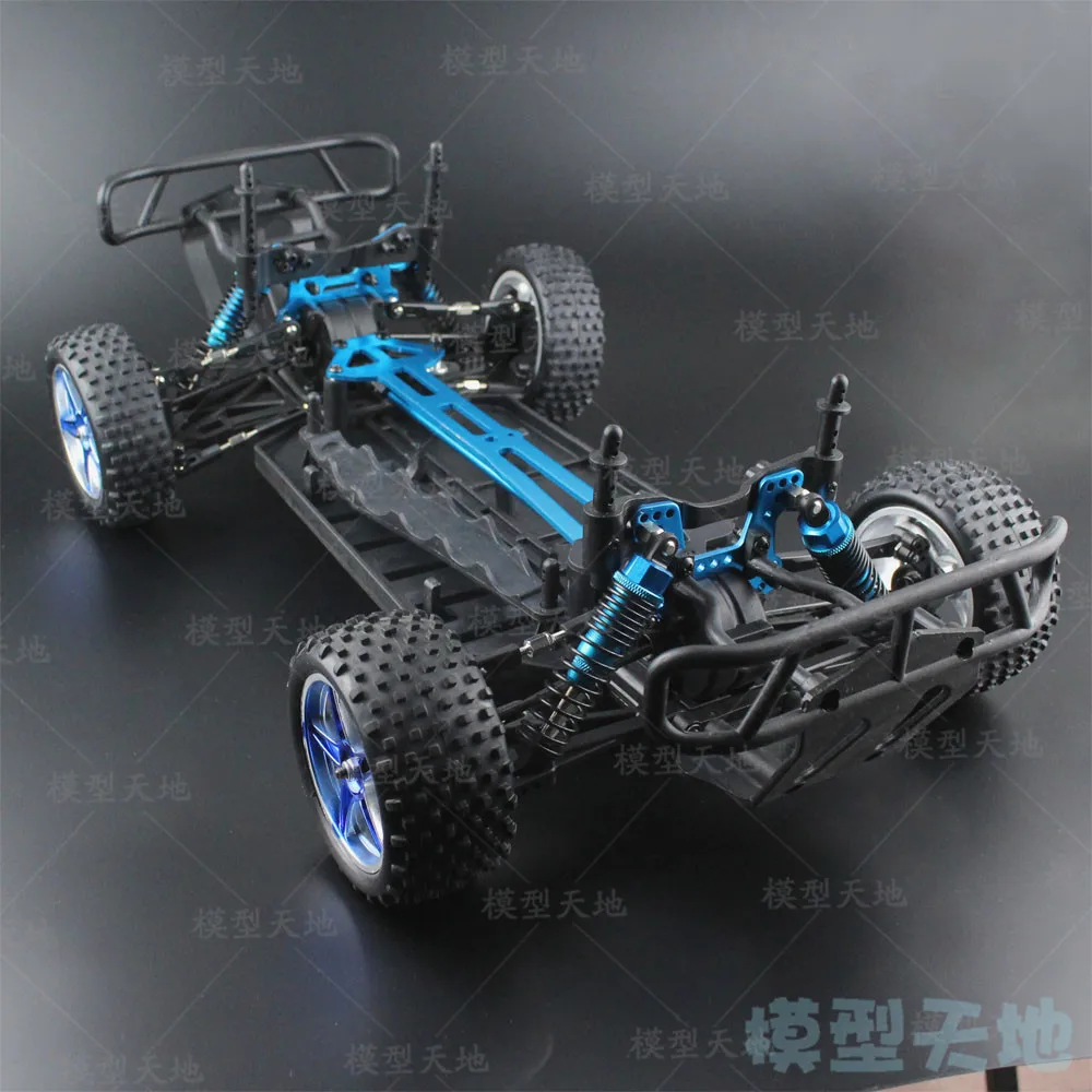 

1/10 RC 4WD Toys Car Large anti-collision plate Off-road Car Buggy Short Truck Empty Frame Brushless version Unlimited HSP 94170