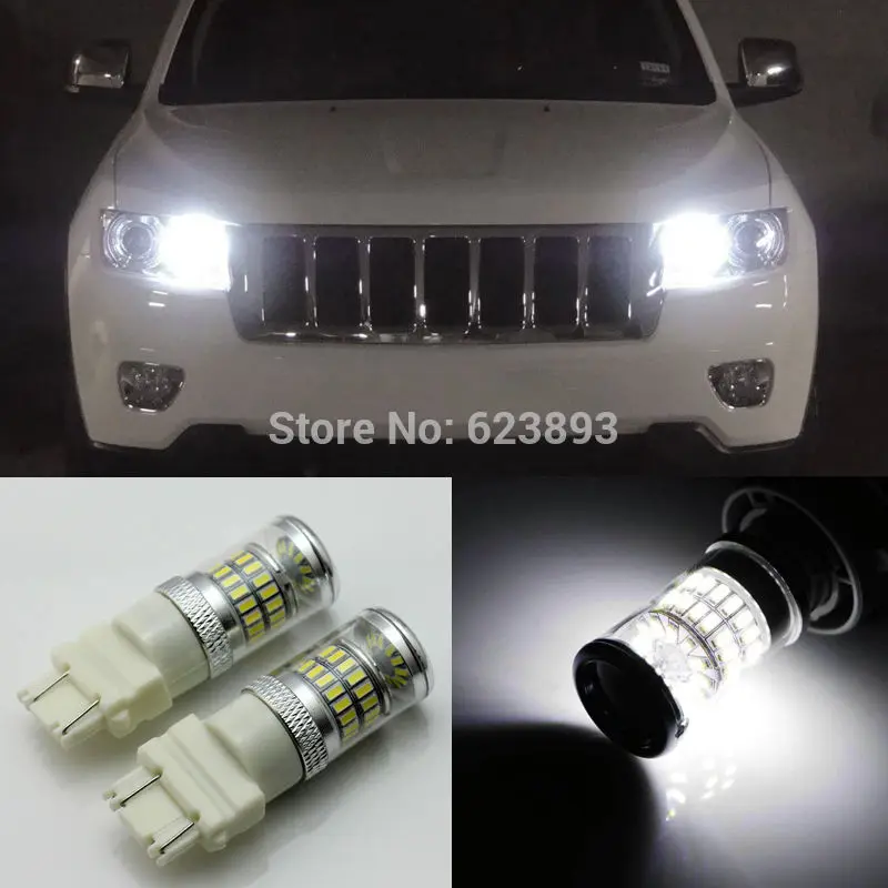 

2x Error Free LED daytime running light DRL Lamp/Front turn signal lights For Jeep Grand Cherokee 2011-13