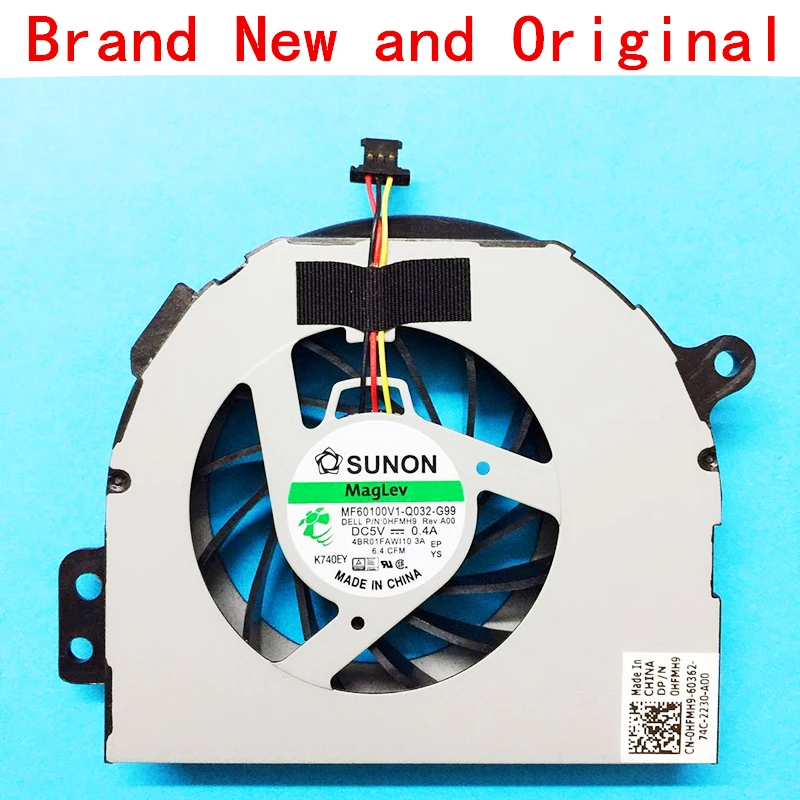 New laptop CPU cooling fan Cooler Notebook PC Fit for dell inspiron 14R Aluminum Edition inspiron14R