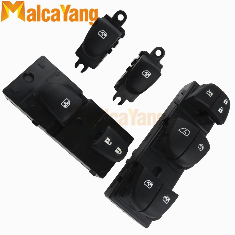 

Red light Auto Power Window Switch,Main/Single/Front Right Window switch For Nissan Qashqai/Altima/Sylphy/Tiida/X-Trail