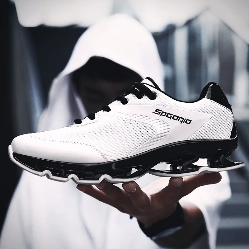 

Brand shoes men sneakers 2018 New Autumn Winter Large size men white sneakers Ultralight Men Casual flat shoes lace-up shoes