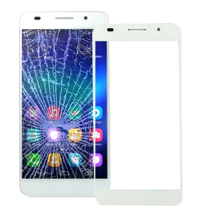 

AAAA+ For Huawei Honor 6 Top Replacement LCD Outer Lens Glass Front Screen Panel For Huawei Honor 6 Front Glass