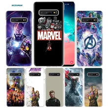 С героями комиксов Марвел, с изображением героев из комиксов «мстители» и «Человек чехол для samsung Galaxy S10 5G S10e S9 S8 M30 M20 M10 J4 J6 плюс J8 Note 8 9 Жесткий чехол из ПК для телефона, Лидер продаж