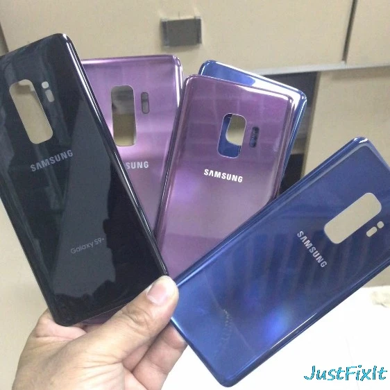 Замените крышку аккумулятора для SAMSUNG Galaxy S9 plus + G965 G965F G960F G960 задняя крышка батареи