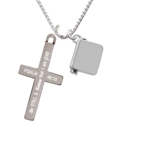 Book - Be Still and Know - Cross Necklace (1)