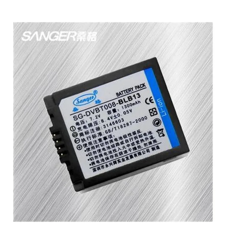 DMW BLB13 литиевые батареи BLB13GK для Panasonic DMC G1R G1W G10 G10K G2 G2A GF1KGK G2K Аккумулятор цифровой