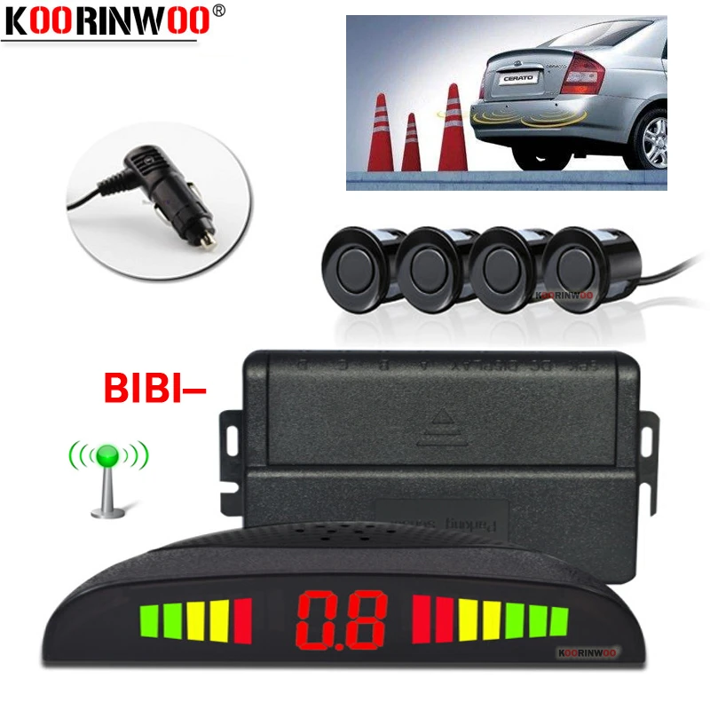 Koorinwoo Monitor LCD inalámbrico, Sensor de estacionamiento electromagnético, indicador de de Radar inverso Parkmaster, sonda, accesorios de estacionamiento|Sensores de aparcamiento| - AliExpress