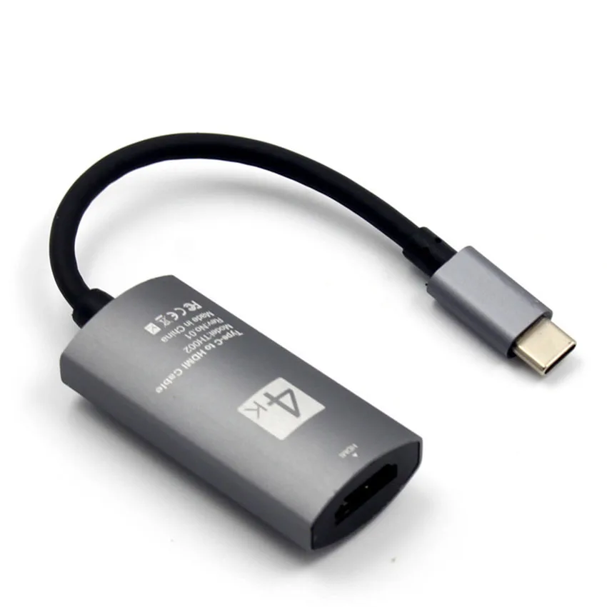 Кабель-Переходник USB C на HDMI конвертер USB 3,1 Тип C hdmi-кабель, адаптер для Macbook huawei MateBook LG samsung sony hdtv-компьютер