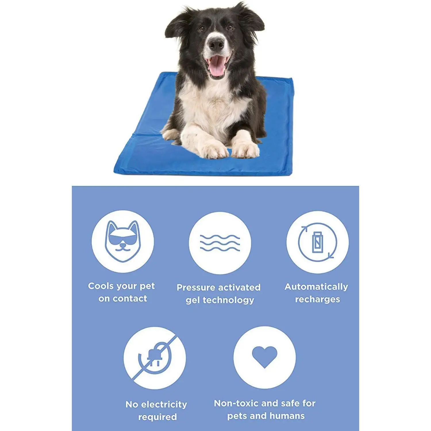 comfy pooch cooling gel pet mat