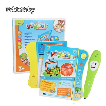 

Baby Educational Voice Reading Machine Book Smart Reading Pen Children Study Leaning Story Toys English Language Operation