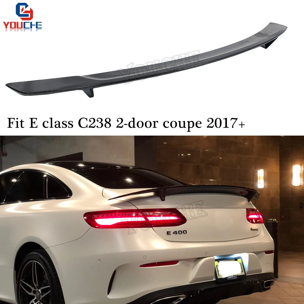 Задний спойлер из углеродного волокна для Mercedes C238 W238 крыло багажника Benz E класса