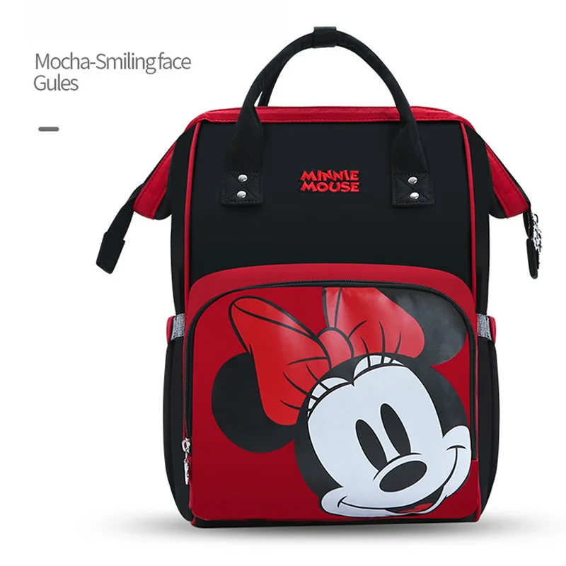 

Disney Mother Bag Multi-Function Nappy Baby USB Bottle Insulation Maternity Bag Large Capacity Diaper Backpack mommy bag