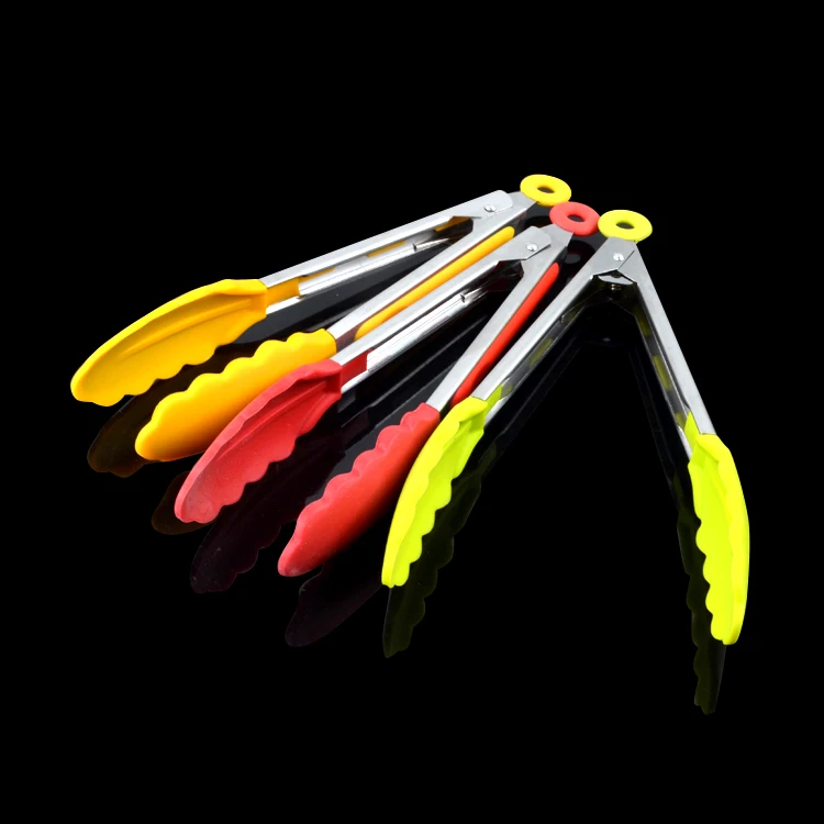

BAKEST Silicone Bread Clip food tong Multi-Function Dessert Clams BBQ Clip one piece
