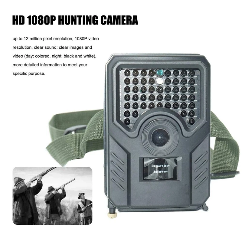 ABHU-Trail игровая камера, Pr200B Hd 1080P Водонепроницаемая Охотничья камера, многофункциональная ловушка камера термальная камера дикой природы
