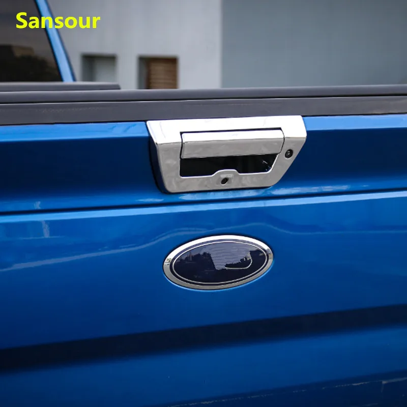 Sansour For Ford F150 2015 2016 2017 ABS Rear Door Handle
