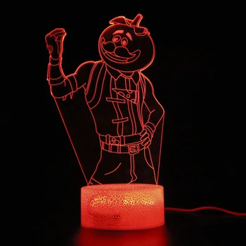 

Battle Royale Lamp Remote Control 3d Lamps Led Table Light Party Decoration Night Light Touch Sensitive Light USB