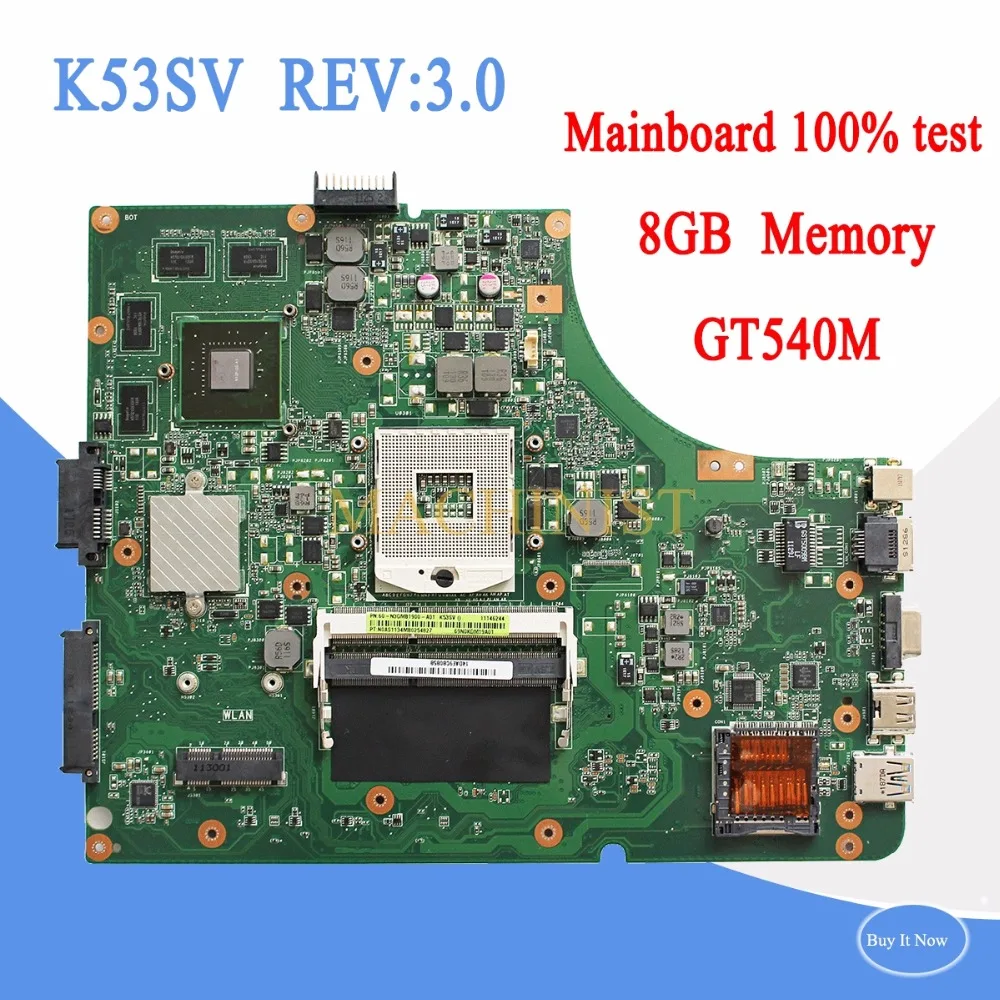 

K42JR laptop motherboard REV 2.0 For ASUS A42J K42J P42J X42J K42JE K42JB K42JZ K42JY K42JR motherboard HM55 100% tested intact