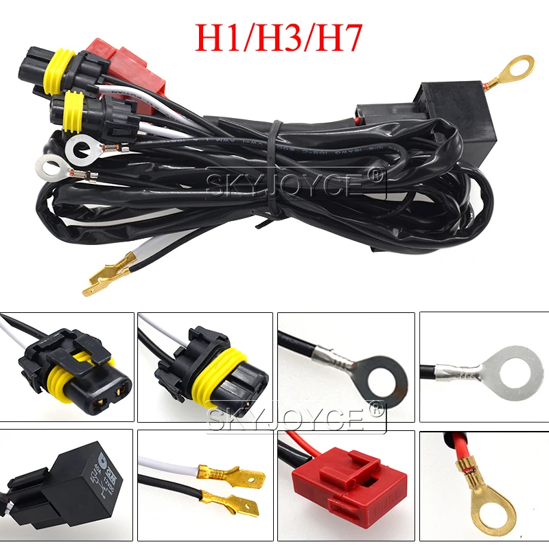 H1 H3 H7 HID Harness wire