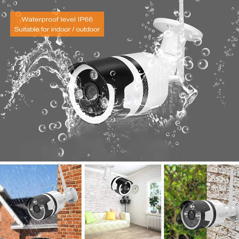 LOFAM wifi ip-камера 1080P 720P наружная водонепроницаемая Wi-Fi CCTV камера наблюдения 2MP 1MP беспроводная камера безопасности двухстороннее аудио