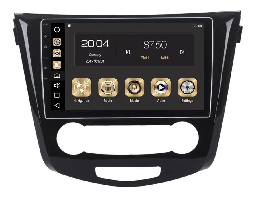Discount HDMI 64g 4G 10.2" Android 9.01 Car Audio for Nissan Qashqai 2014 2015 Headunit Stereo Video GPS Navi Multimedia Monitor Radio 4