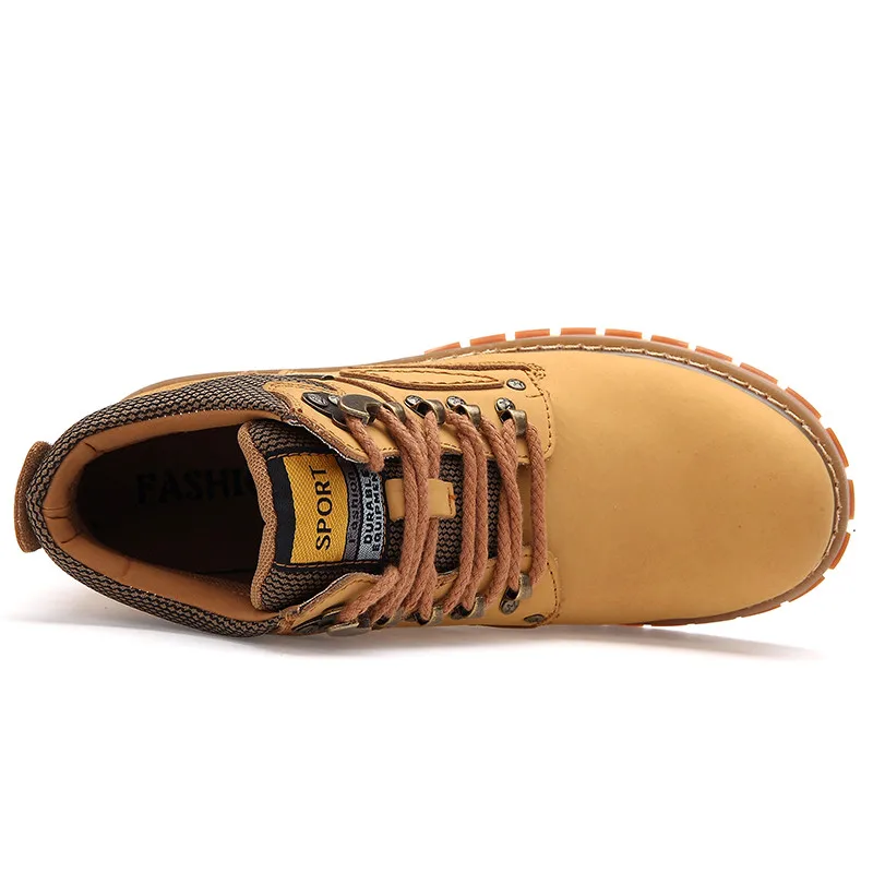 High Top Men Walking Shoes Lace Up Sneakers for Man Wear-resistance Big Size 47 Footwear Comfortable Zapatos De Hombre Yellow High Top Men Walking Shoes Lace Up Sneakers for Man Wear-resistance Big Size 47 Footwear Comfortable Zapatos De Hombre Yellow