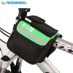ROSWHEEL MTB бои спереди Рамки трубки Велосипедный Спорт сумка Велоспорт корзин 2 стороны сумка пакет Бенди-Цветной сумка корзина