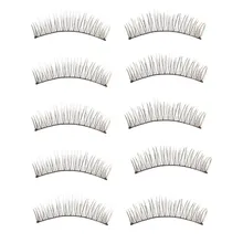 Накладные ресницы Новые 10 пар Длинные толстые мягкие ручной работы Поддельные Накладные ресницы макияж ресниц для наращивания