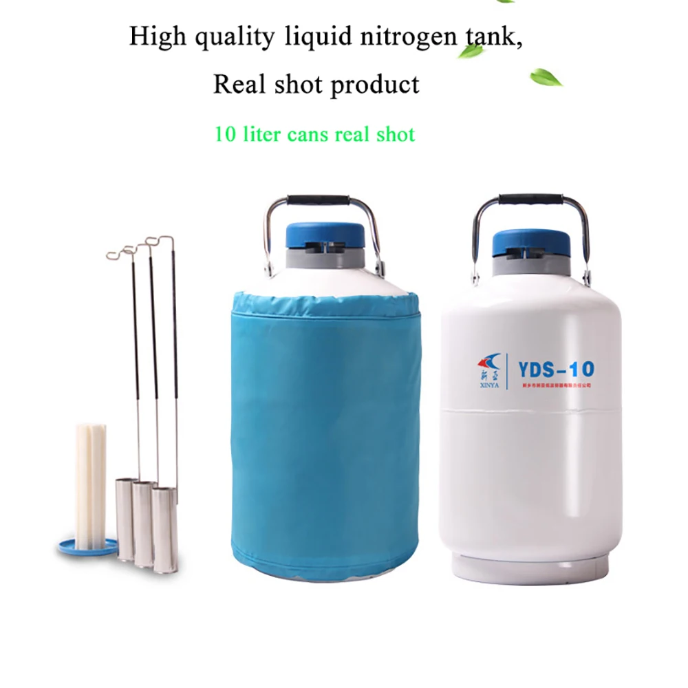 3L liquid nitrogen container cryogenic flask portable sperm semen