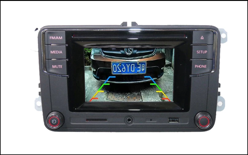 Зеркало заднего вида камера rvc кабель адаптера заднего хода Камера экран transit кабель для vw skoda OCTAVIA III для VW MIB PQ MQB экран