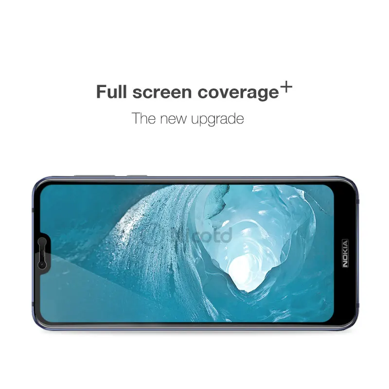 Nicotd для Nokia 3 2 4 6 8 7 закаленное стекло Защита экрана полное покрытие Защитная