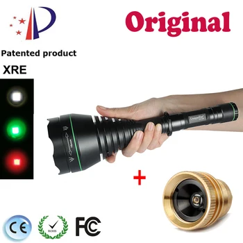 

UniqueFire 1508-75mm XRE Led Flashlight Colorful Light 3 Mode Waterproof Lamp Torch+ 1508 Osram 850nm Pill LED Module