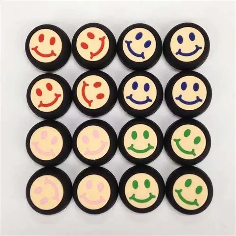 

Smile Silicone 3D Analog Thumb Stick Grips Cover for PlayStation 4 Dualshock 4 PS4 Pro Slim Controller Thumbstick Joystick Caps