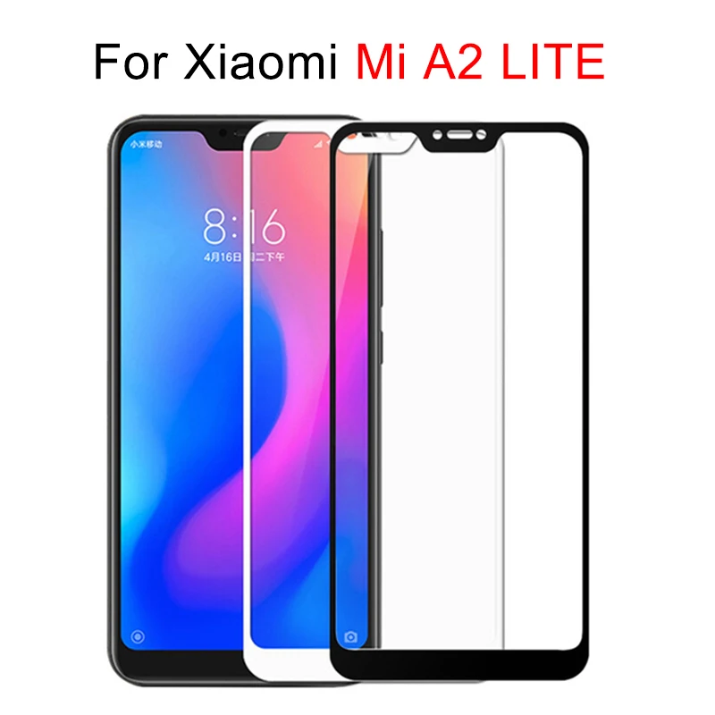 Защитное стекло для Xiaomi mi A2 Lite закаленное Xiaomei Xao Xio Xia 2A a2 a2lite защитная пленка