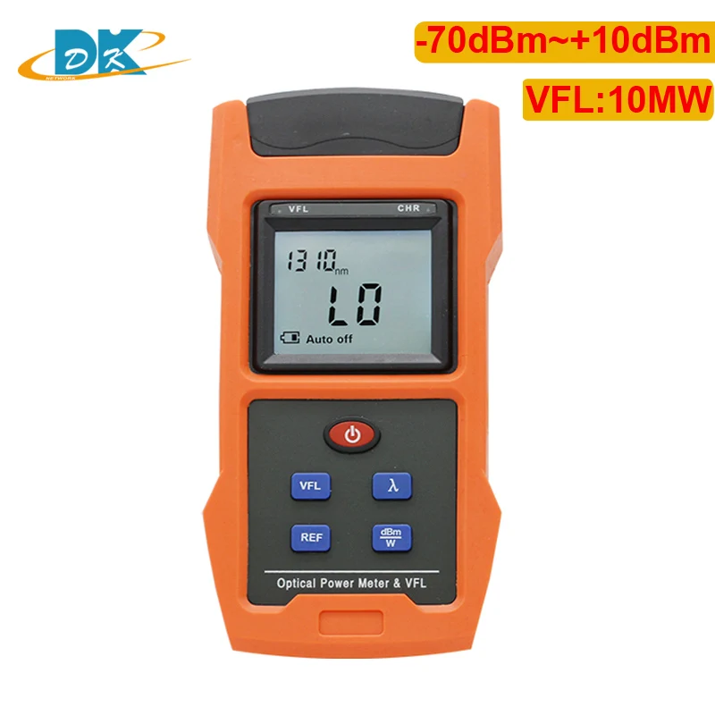 

TL563 Visual Fault Locator 10MW + -70dBm- +10dbm Optical Power Meter Integrated Fiber Power Meter and 10KM Red light source