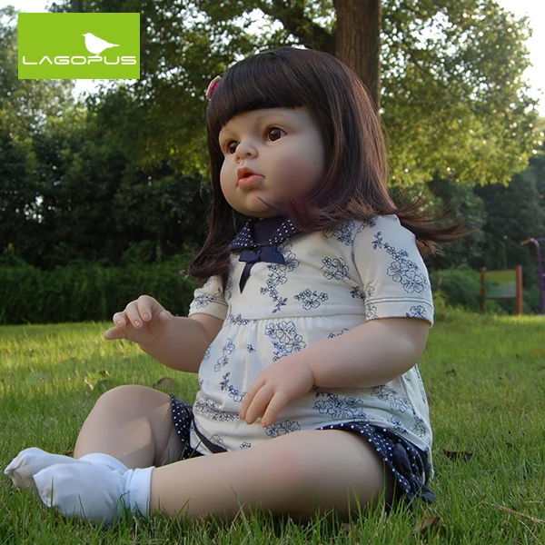 28'' Reborn Baby Girl Doll Silicone Vinyl Handmade Lifelike Newborn Dolls toys 28'' Reborn Baby Girl Doll Silicone Vinyl Handmade Lifelike Newborn Dolls toys