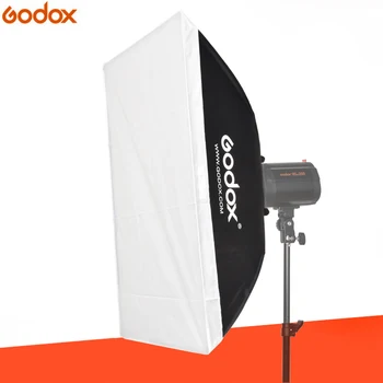 

Godox 19.6"x 27.5"/50*70cm Rectangular Photo Studio Softbox MS50*70 with Universal Mount For K-150A/K-180A/300SDI/E250/E300,etc