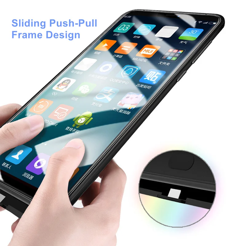 Чехол для аккумулятора Huawei P Smart enjoy 8 Plus Y7 Prime Y9 2018 Honor 7X ударопрочный чехол