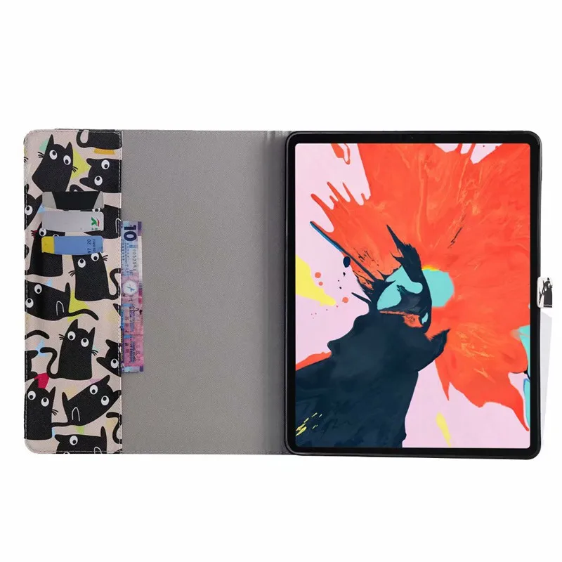 Кейс для iPad Pro 12,9 2018 чехол принципиально для нового iPad Pro 12,9 дюйма 2018 A1876 A2014 A1895 A1983 дети роспись корпус с рисунком