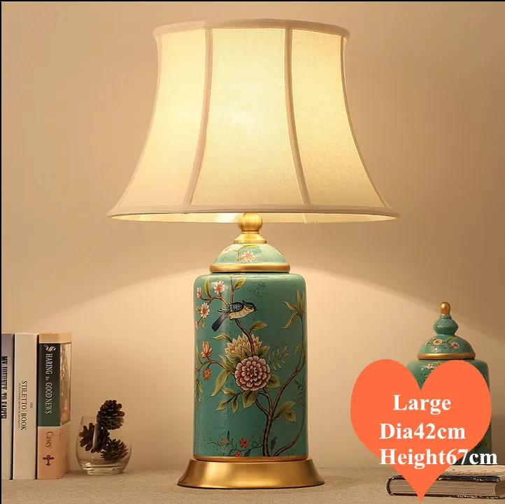large ceramic lamp base