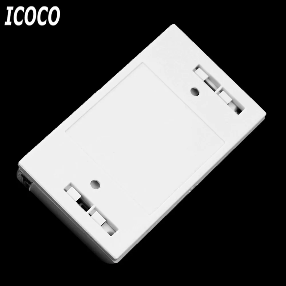 ICOCO 1 шт. 4 LED PIR инфракрасный датчик движения датчик домашняя Дверь Замочная скважина свет лампы бусины для двери лестница спальня прихожая