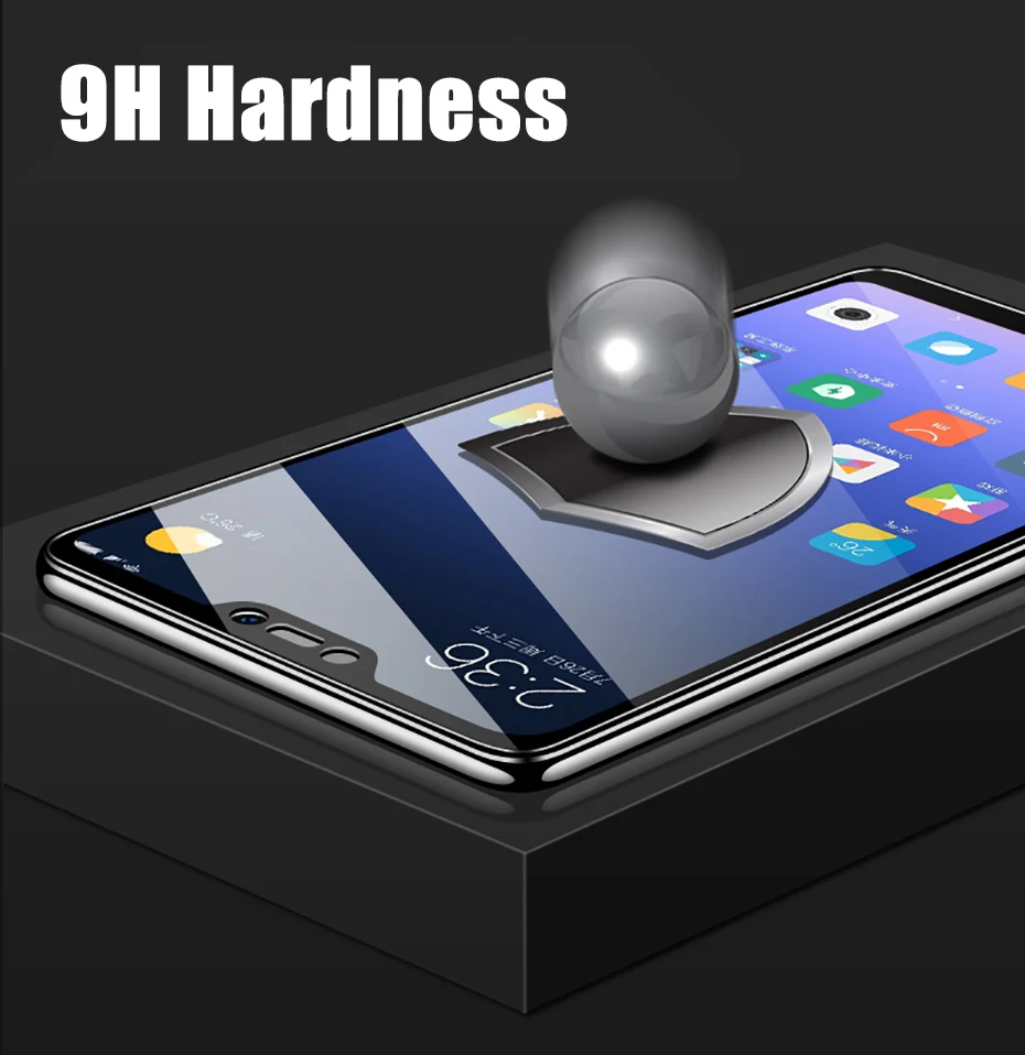 CAPAME Tempered Glass Screen Protectors For Xiaomi Redmi 6 6A Note 5 Pro 5A Prime Plus S2 Protective Glass On For Xiaomi Redmi 6 (4)