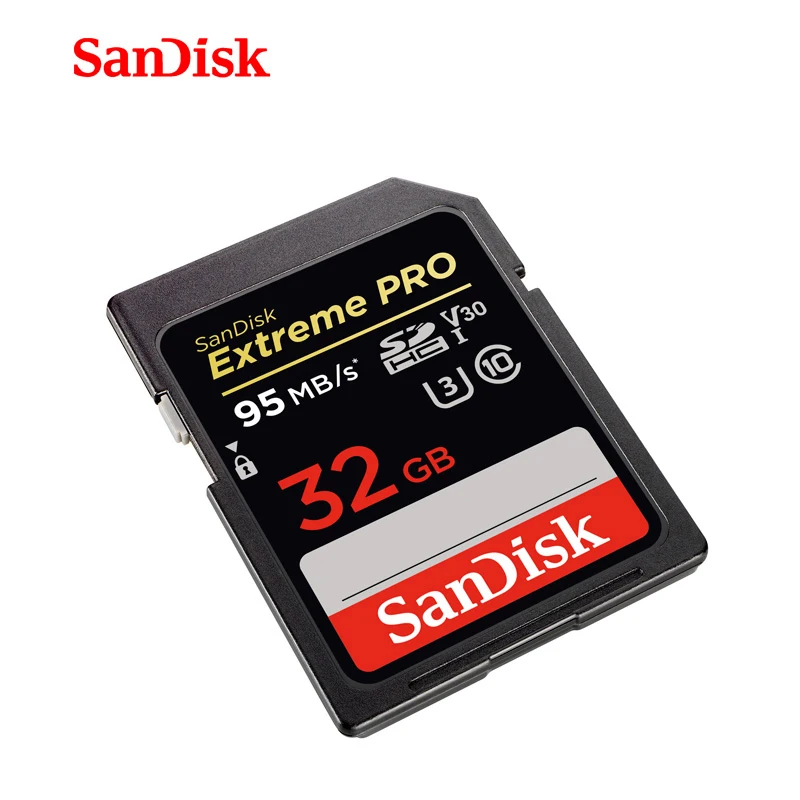 SanDisk Экстрим Pro карта памяти 32 Гб C10 V30 U3 SD карта 32G флэш-карта SD памяти SDXC SDHC камера Drone высокоскоростная карта памяти