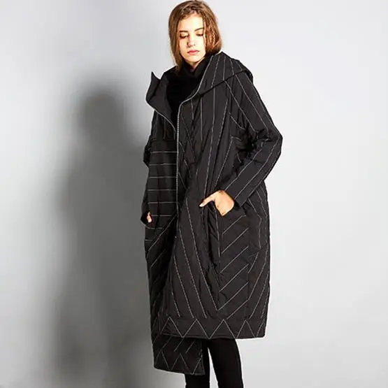 Women Down Coat Winter Casual Long Section White Duck Down Park 2018 New Thickening Warm Long Sleeve Snow Quilted Hooded Jacket Women Down Coat Winter Casual Long Section White Duck Down Park 2018 New Thickening Warm Long Sleeve Snow Quilted Hooded Jacket